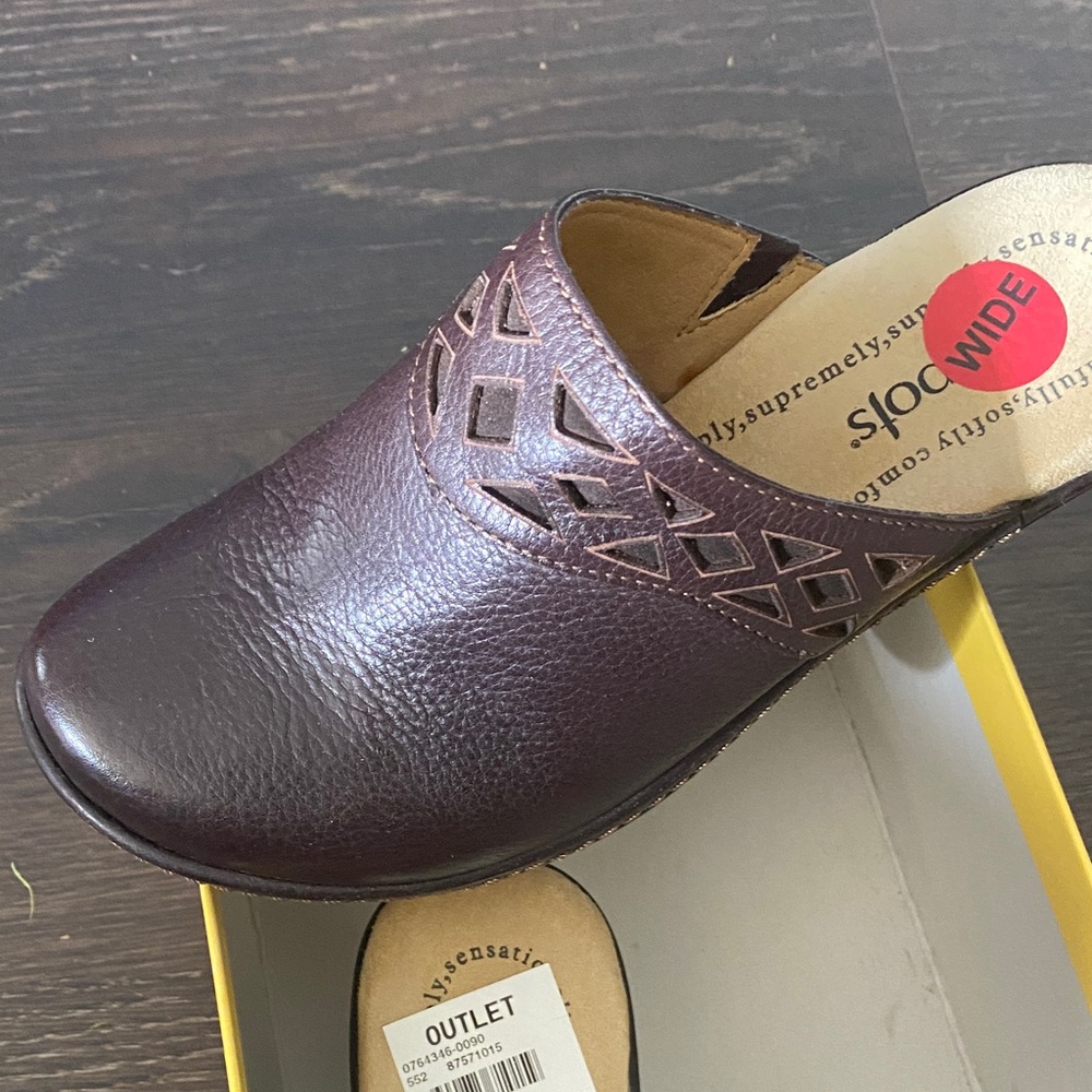 Softspots Dark Brown Women's Mules